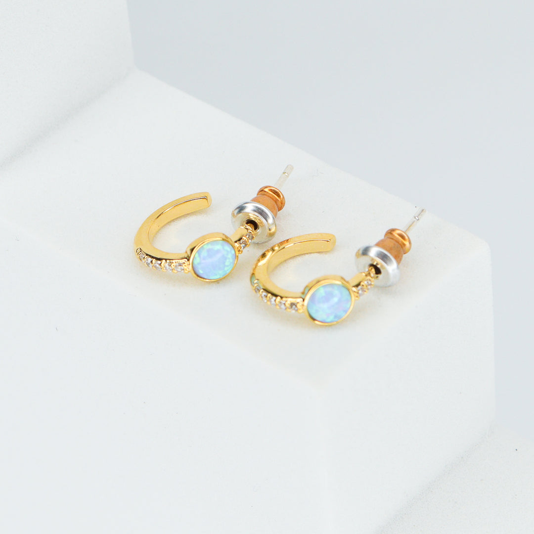 Boucle Opala - Bijoux Majolie - Idées cadeaux à prix tout doux!