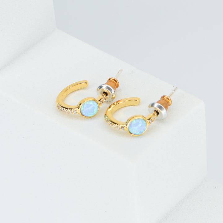 Boucle Opala - Bijoux Majolie - Idées cadeaux à prix tout doux!