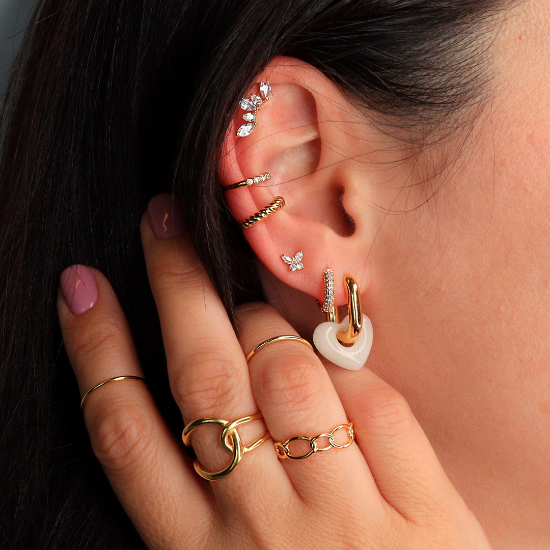 Créoles Héloise - Bijoux Majolie - Idées cadeaux à prix tout doux!