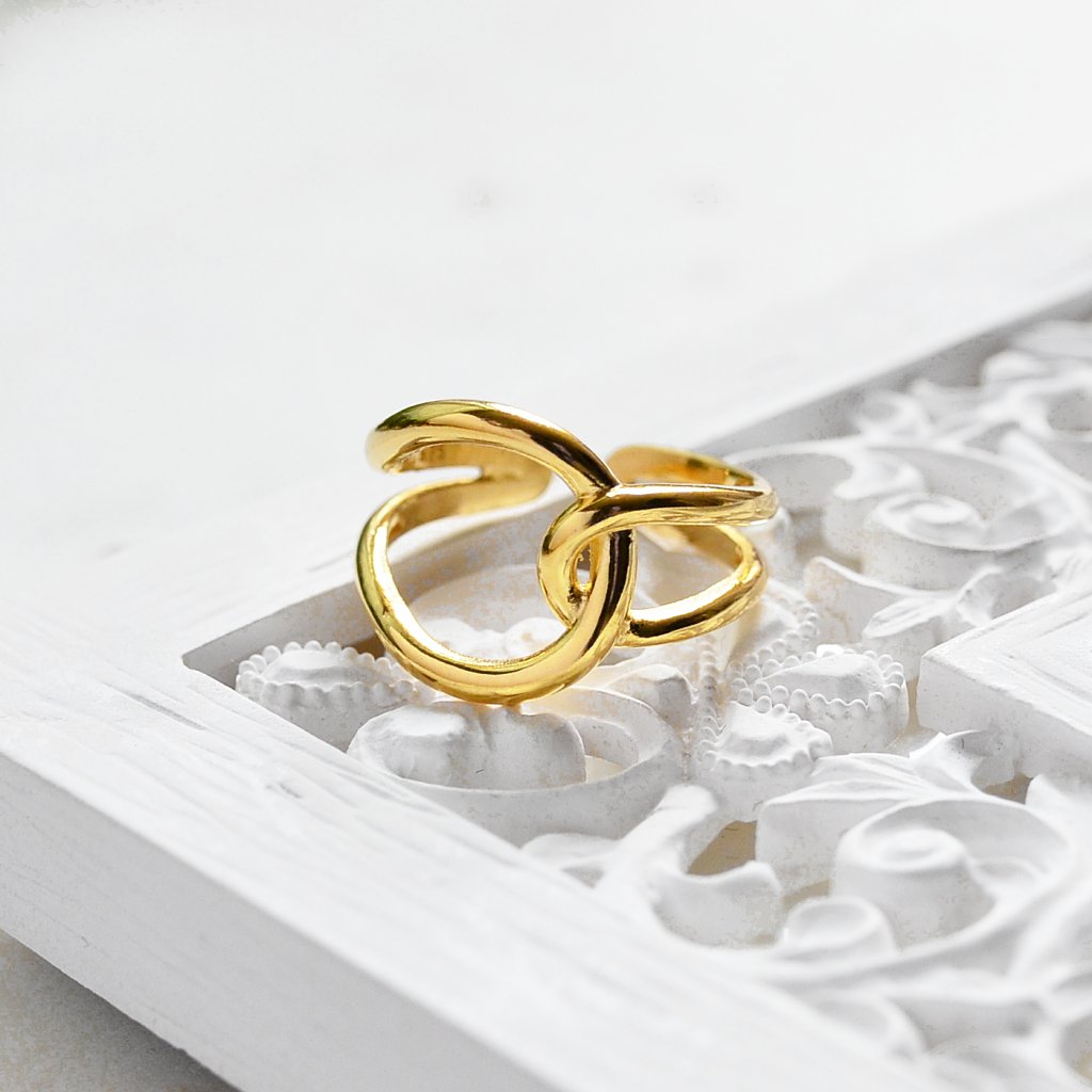 Bague Ova Argent 925 Or Bijoux Majolie