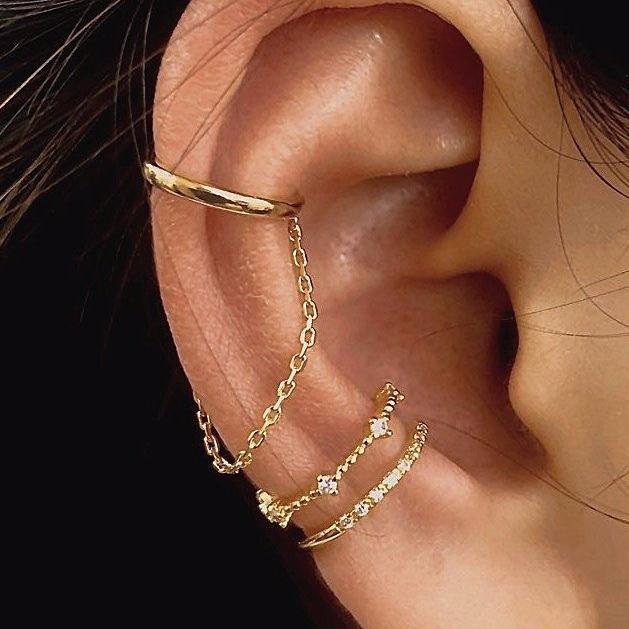Earcuff Voha - Bijoux Majolie - Idées cadeaux à prix tout doux!