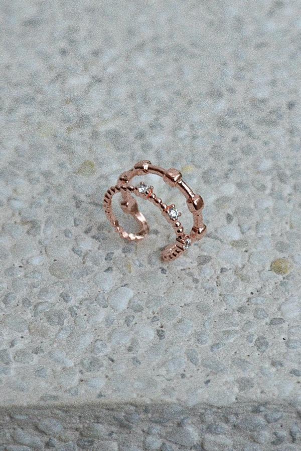 Earcuff Kaja - Bijoux Majolie - Idées cadeaux à prix tout doux!