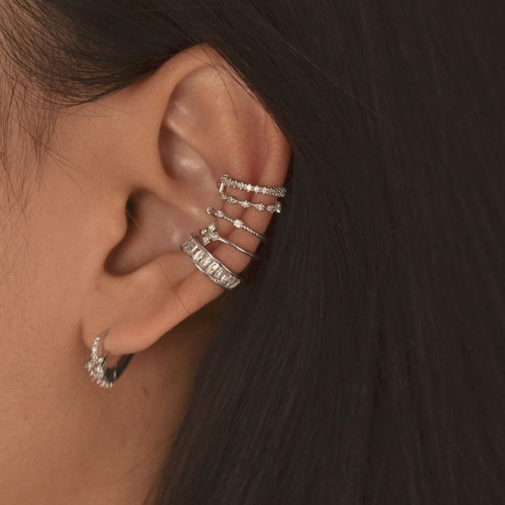 Earcuff Flora - Bijoux Majolie - Idées cadeaux à prix tout doux!