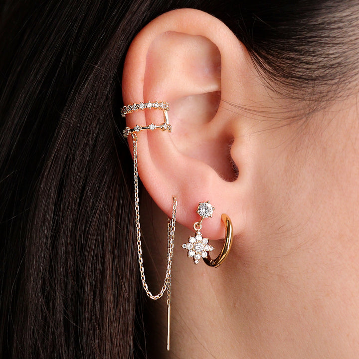 Earcuff Nelia - Bijoux Majolie - Idées cadeaux à prix tout doux!