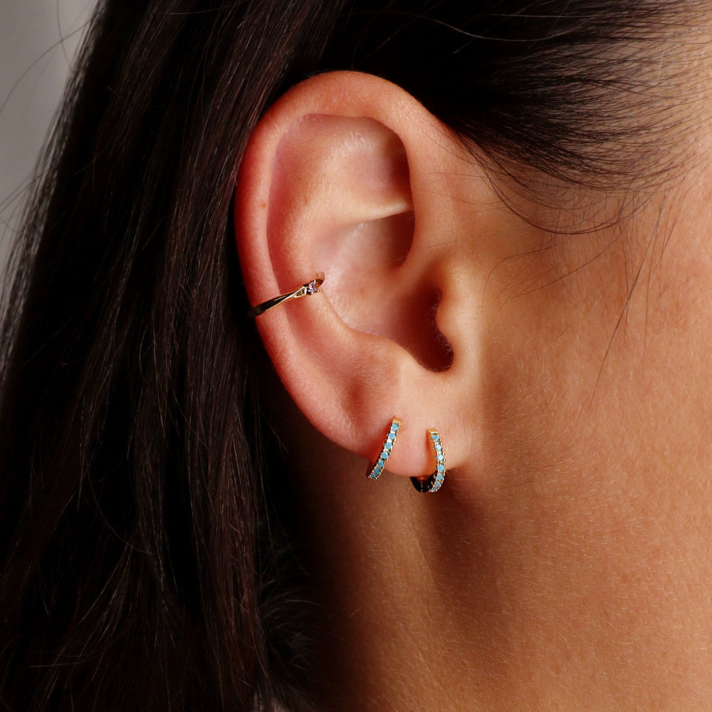 Mini créoles Ophélie - Bijoux Majolie - Idées cadeaux à prix tout doux!