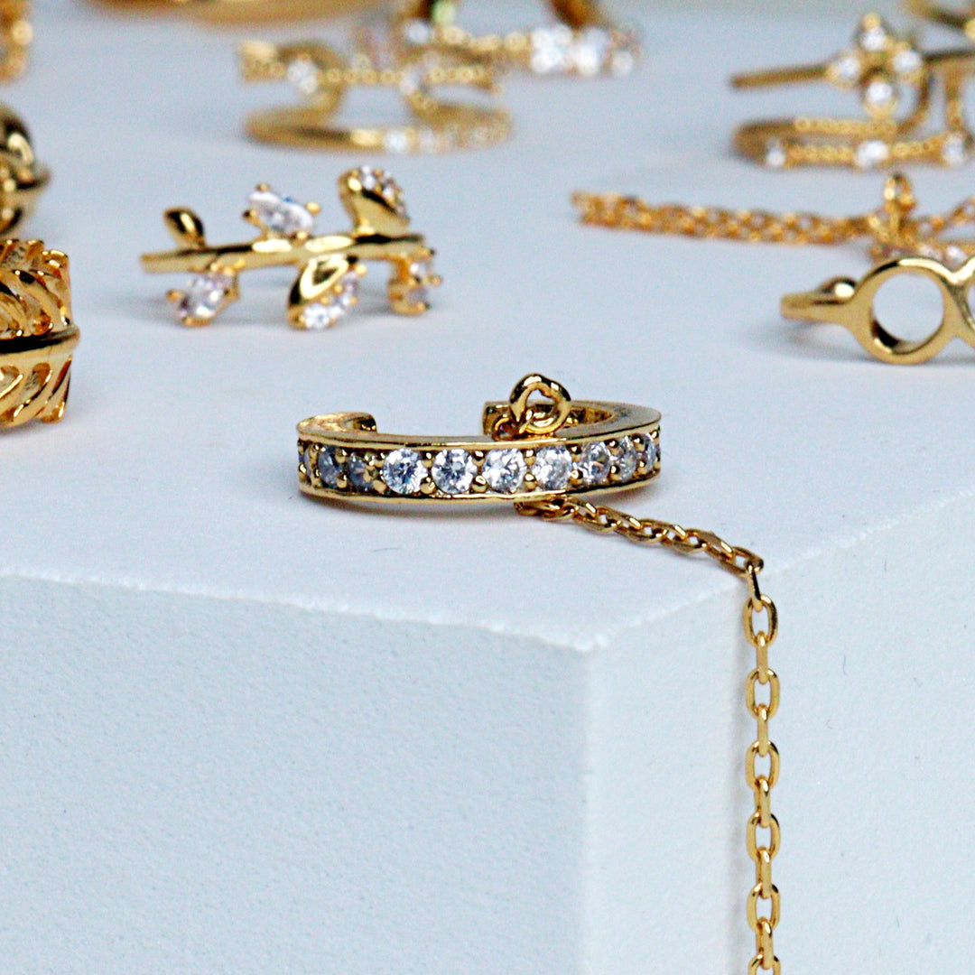 Earcuff Thais - Bijoux Majolie - Idées cadeaux à prix tout doux!