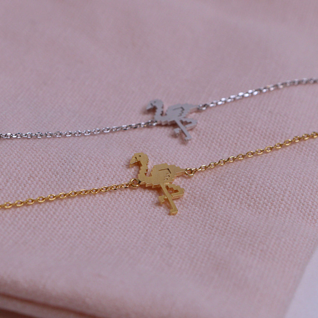 Bracelet Flamant Rose - Bijoux Majolie - Idées cadeaux à prix tout doux!