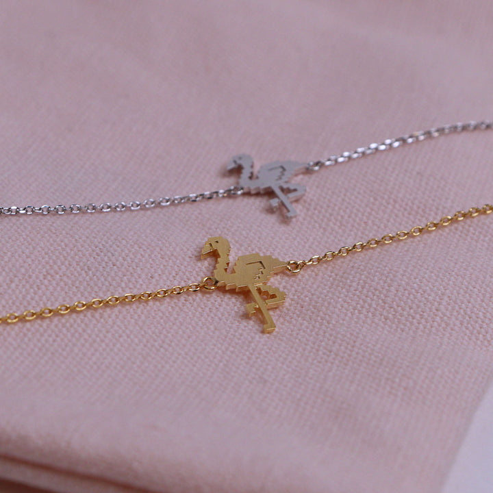 Bracelet Flamant Rose - Bijoux Majolie - Idées cadeaux à prix tout doux!