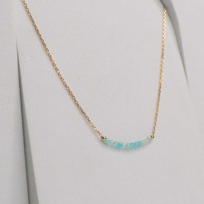 Collier Pamela Turquoise - Bijoux Majolie - Idées cadeaux à prix tout doux!