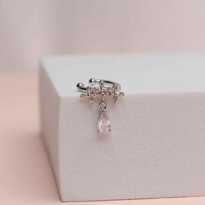 Earcuff Lilou Argent - Bijoux Majolie - Idées cadeaux à prix tout doux!