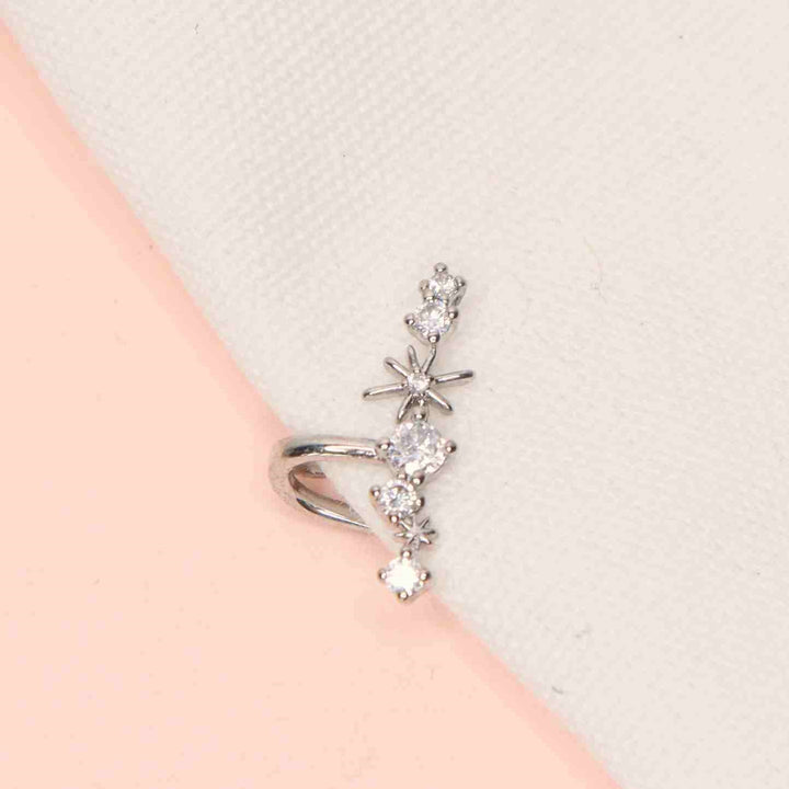 Earcuff Millie Argent - Bijoux Majolie - Idées cadeaux à prix tout doux!
