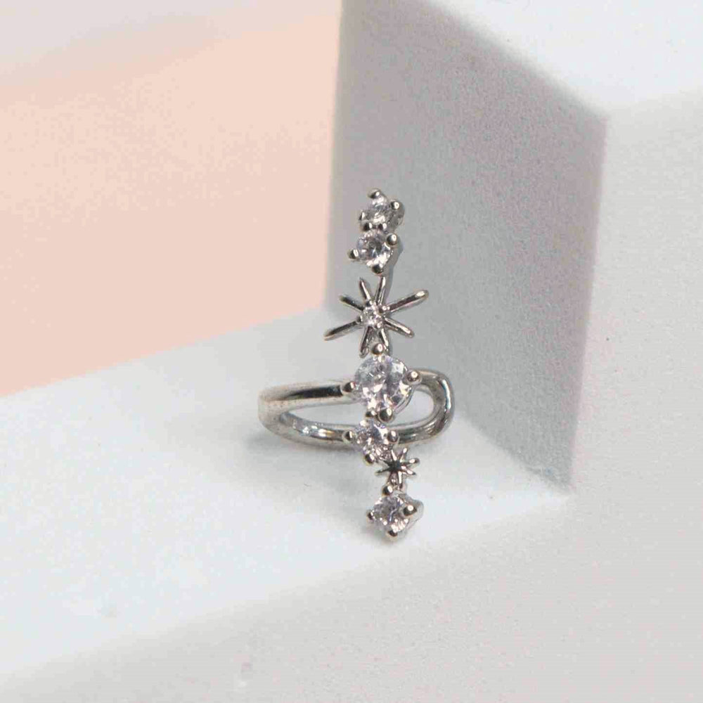 Earcuff Millie Argent - Bijoux Majolie - Idées cadeaux à prix tout doux!