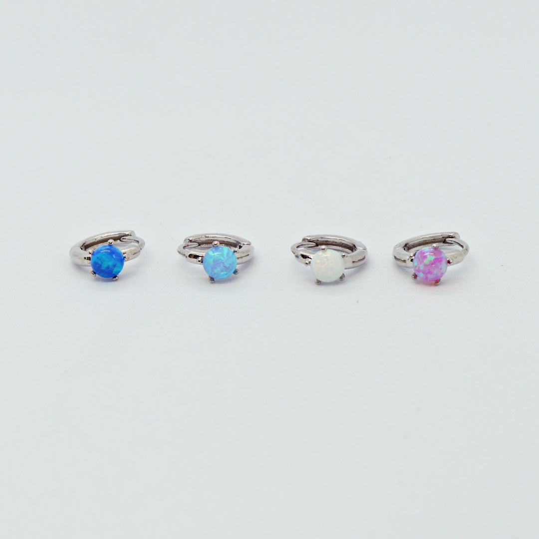 Mini Créoles Opal - Bijoux Majolie - Idées cadeaux à prix tout doux!