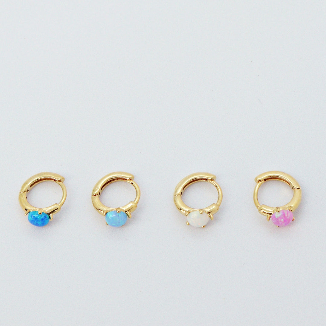 Mini Créoles Opal - Bijoux Majolie - Idées cadeaux à prix tout doux!