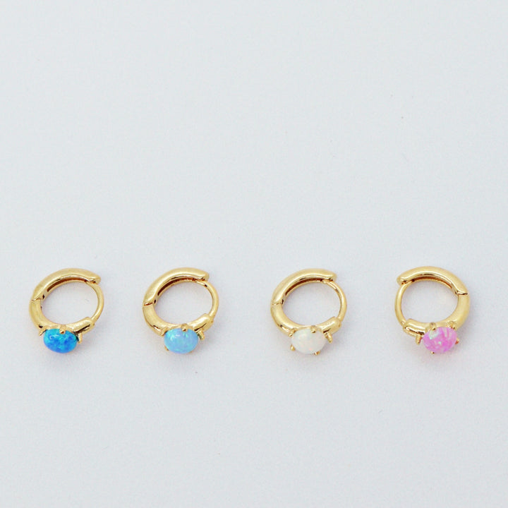 Mini Créoles Opal - Bijoux Majolie - Idées cadeaux à prix tout doux!