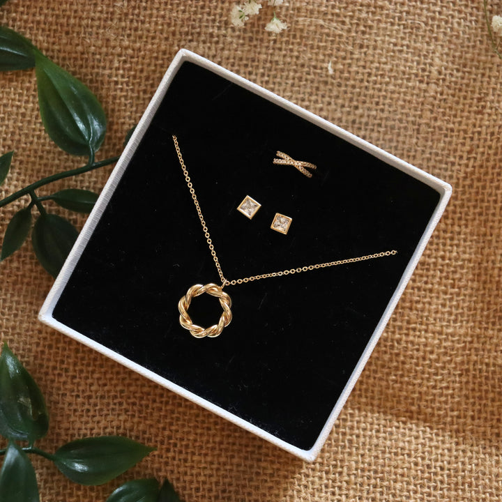 Box Bijoux Suzanne Or