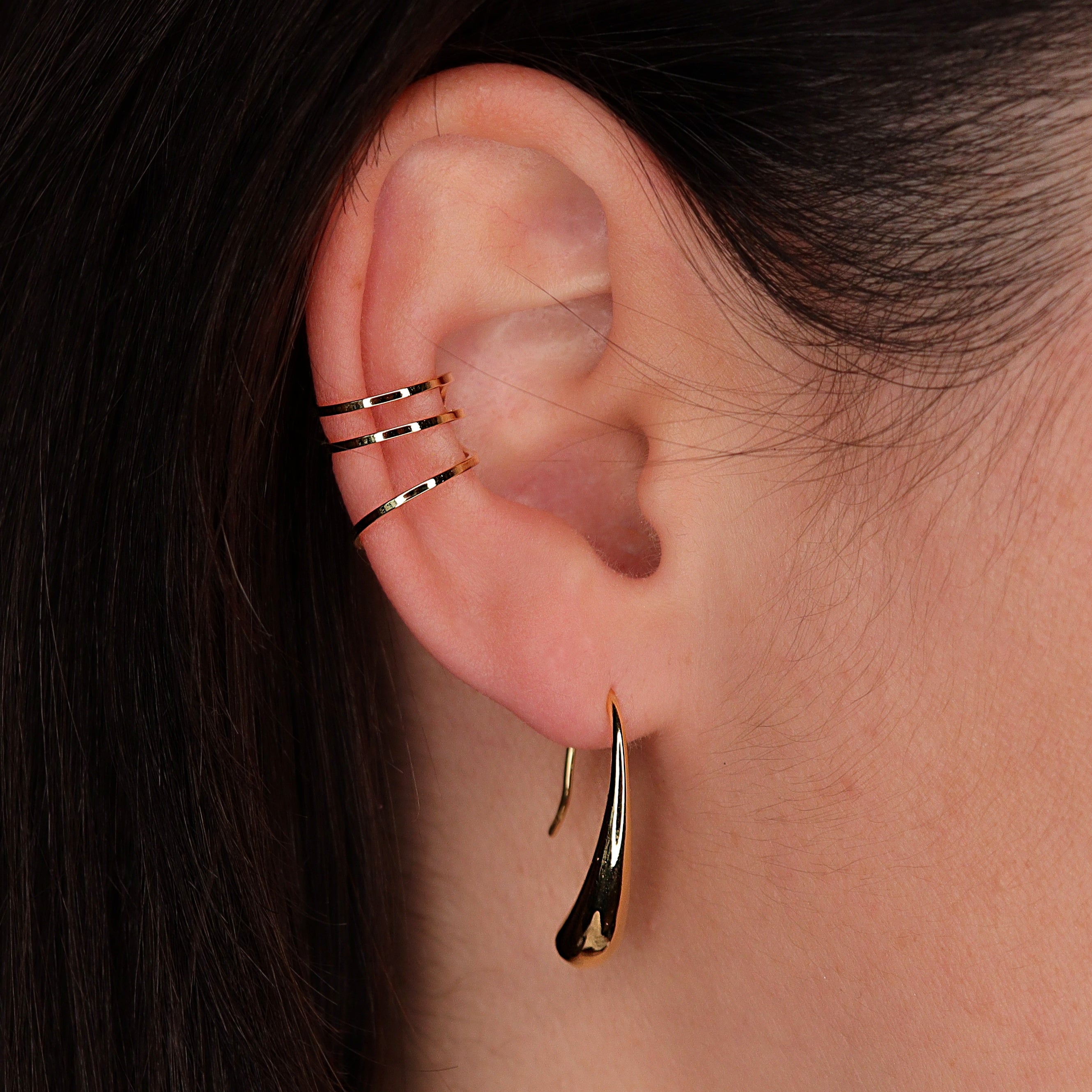 Earcuff Becca - Bijoux Majolie - Idées cadeaux à prix tout doux!