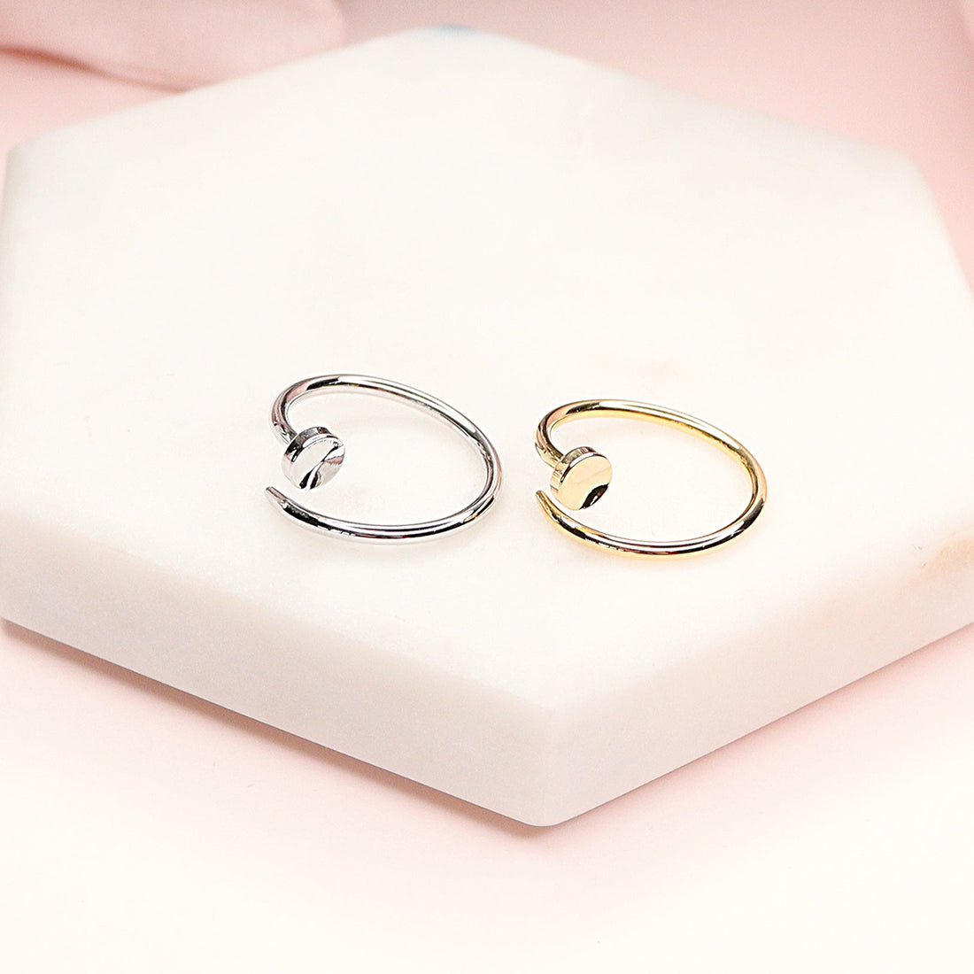 Bague Clou - Bijoux Majolie - Idées cadeaux à prix tout doux!