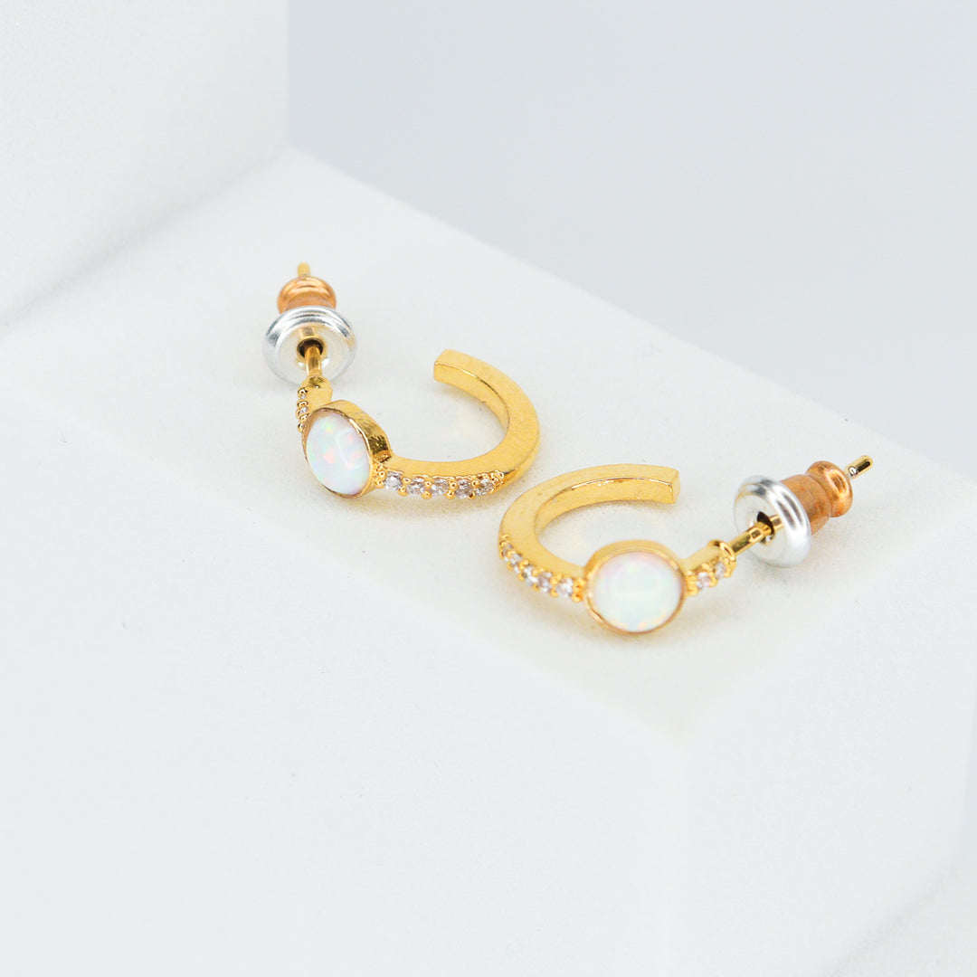 Boucle Opala - Bijoux Majolie - Idées cadeaux à prix tout doux!