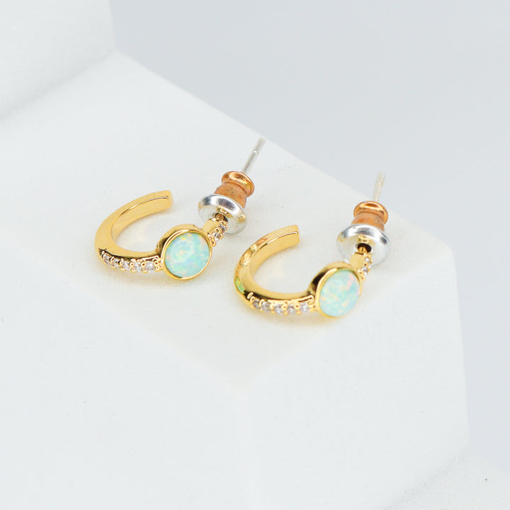 Boucle Opala - Bijoux Majolie - Idées cadeaux à prix tout doux!