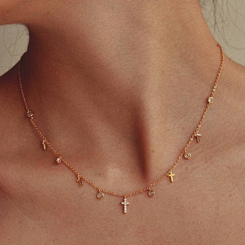 Collier Layla - Or - Bijoux Majolie - Idées cadeaux à prix tout doux!