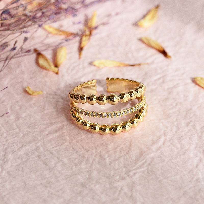 Bague Alila - Or - Bijoux Majolie - Idées cadeaux à prix tout doux!