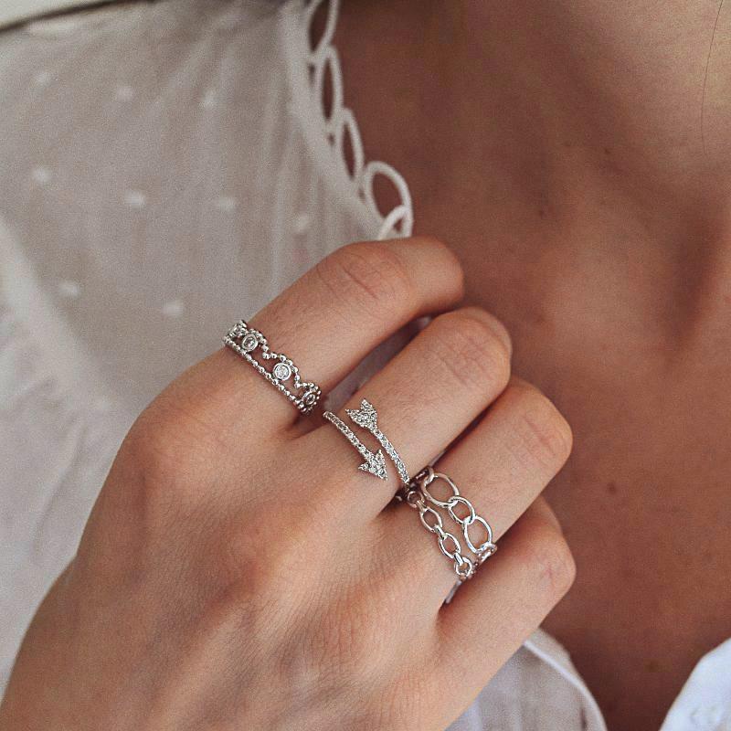 Bague Yva - Argent - Bijoux Majolie - Idées cadeaux à prix tout doux!