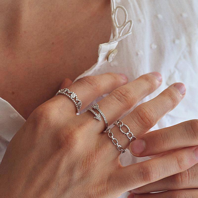 Bague Yva - Argent - Bijoux Majolie - Idées cadeaux à prix tout doux!