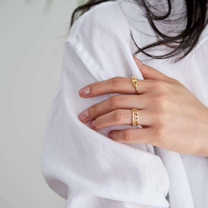 Bague Chance - Or - Bijoux Majolie - Bijoux à prix tout doux !