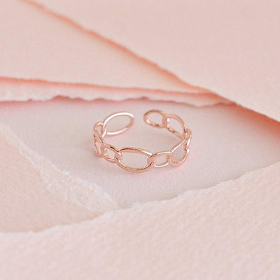 Bague Mara - Or Rose - Bijoux Majolie - Bijoux à prix tout doux !