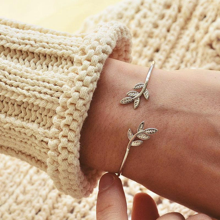 Bracelet Laurier - Argent - Bijoux Majolie - Idées cadeaux à prix tout doux!