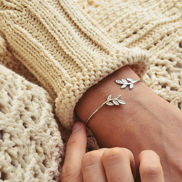 Bracelet Laurier - Argent - Bijoux Majolie - Idées cadeaux à prix tout doux!