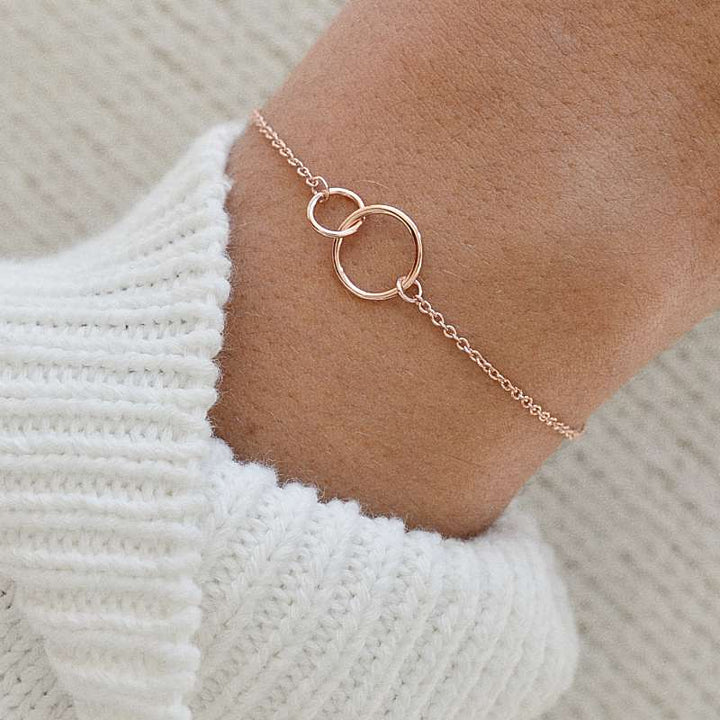 Bracelet Dalia - Or Rose - Bijoux Majolie - Idées cadeaux à prix tout doux!