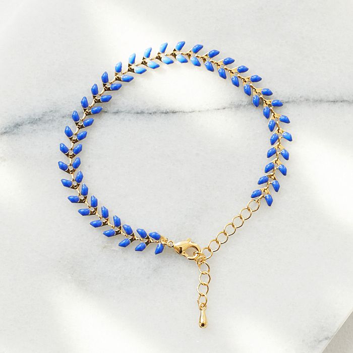 Bracelet Juno Bleu - Bijoux Majolie - Idées cadeaux à prix tout doux!