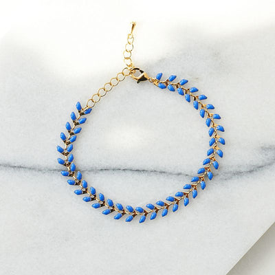 Bracelet Juno Bleu - Bijoux Majolie - Idées cadeaux à prix tout doux!