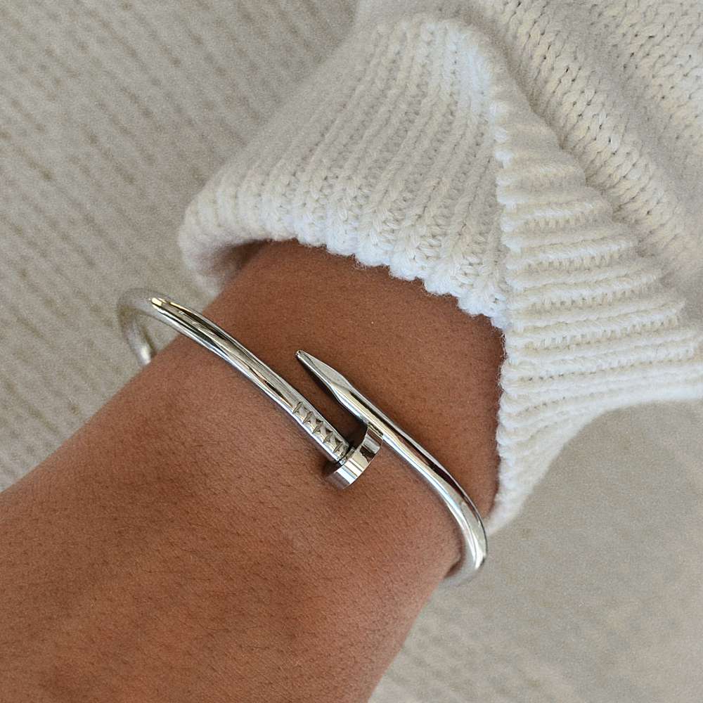 Bangle Clou - Argent - Bijoux Majolie - Idées cadeaux à prix tout doux!