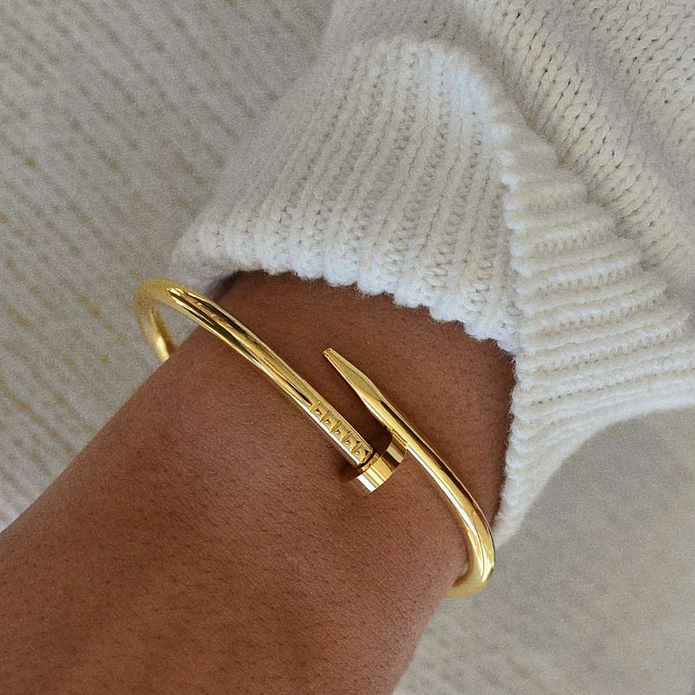 Bangle Clou - Or - Bijoux Majolie - Idées cadeaux à prix tout doux!