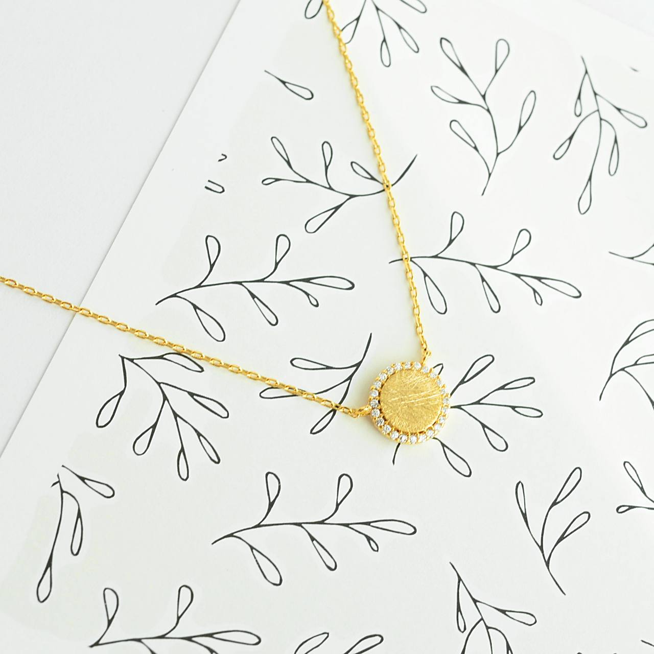Collier Cercle Diamanté - Or - Bijoux Majolie - Idées cadeaux à prix tout doux!