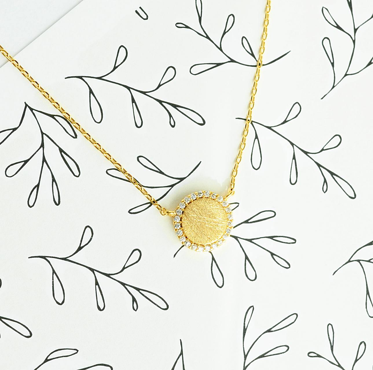 Collier Cercle Diamanté - Or - Bijoux Majolie - Idées cadeaux à prix tout doux!