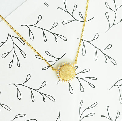 Collier Cercle Diamanté - Or - Bijoux Majolie - Idées cadeaux à prix tout doux!