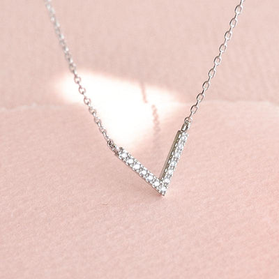 Collier Diana Diamanté - Argent - Bijoux Majolie - Idées cadeaux à prix tout doux!