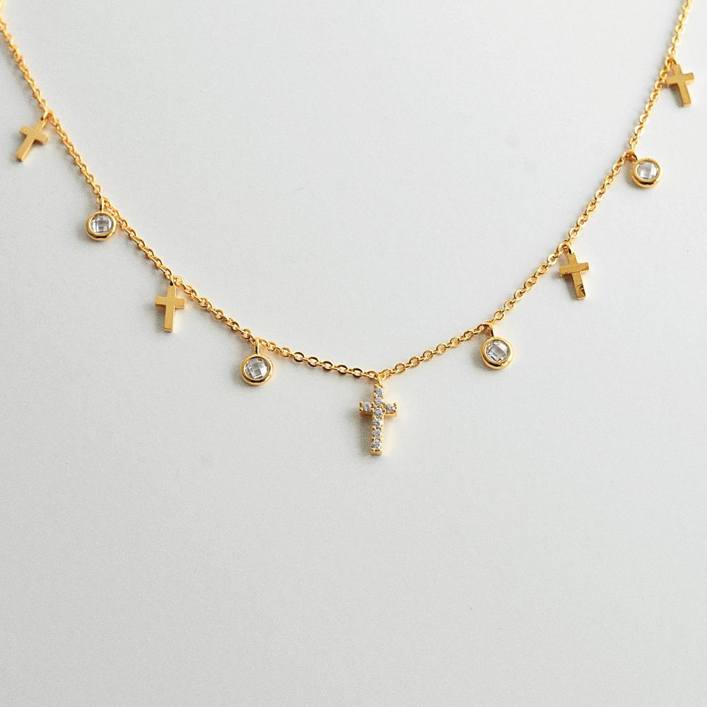 Collier Layla - Or - Bijoux Majolie - Idées cadeaux à prix tout doux!