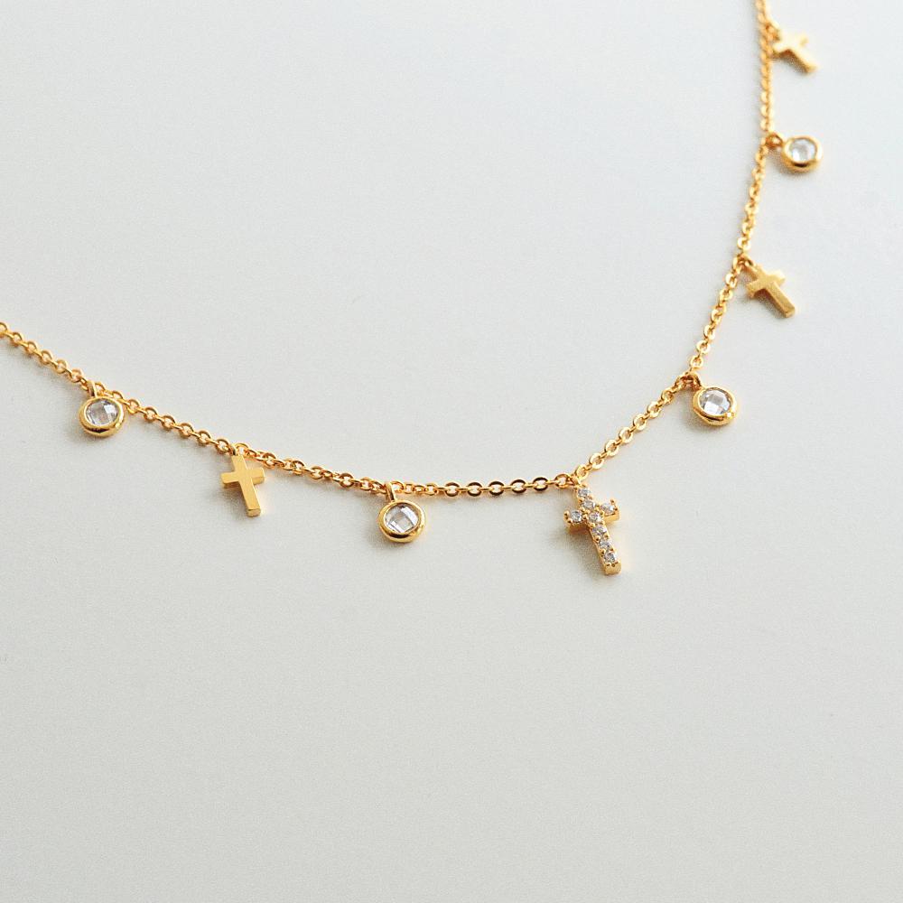 Collier Layla - Or - Bijoux Majolie - Idées cadeaux à prix tout doux!