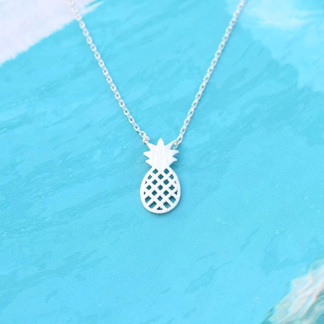 Collier Pineapple - Argent - Bijoux Majolie - Idées cadeaux à prix tout doux!