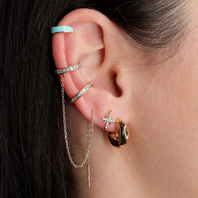 Earcuff Thais - Bijoux Majolie - Idées cadeaux à prix tout doux!
