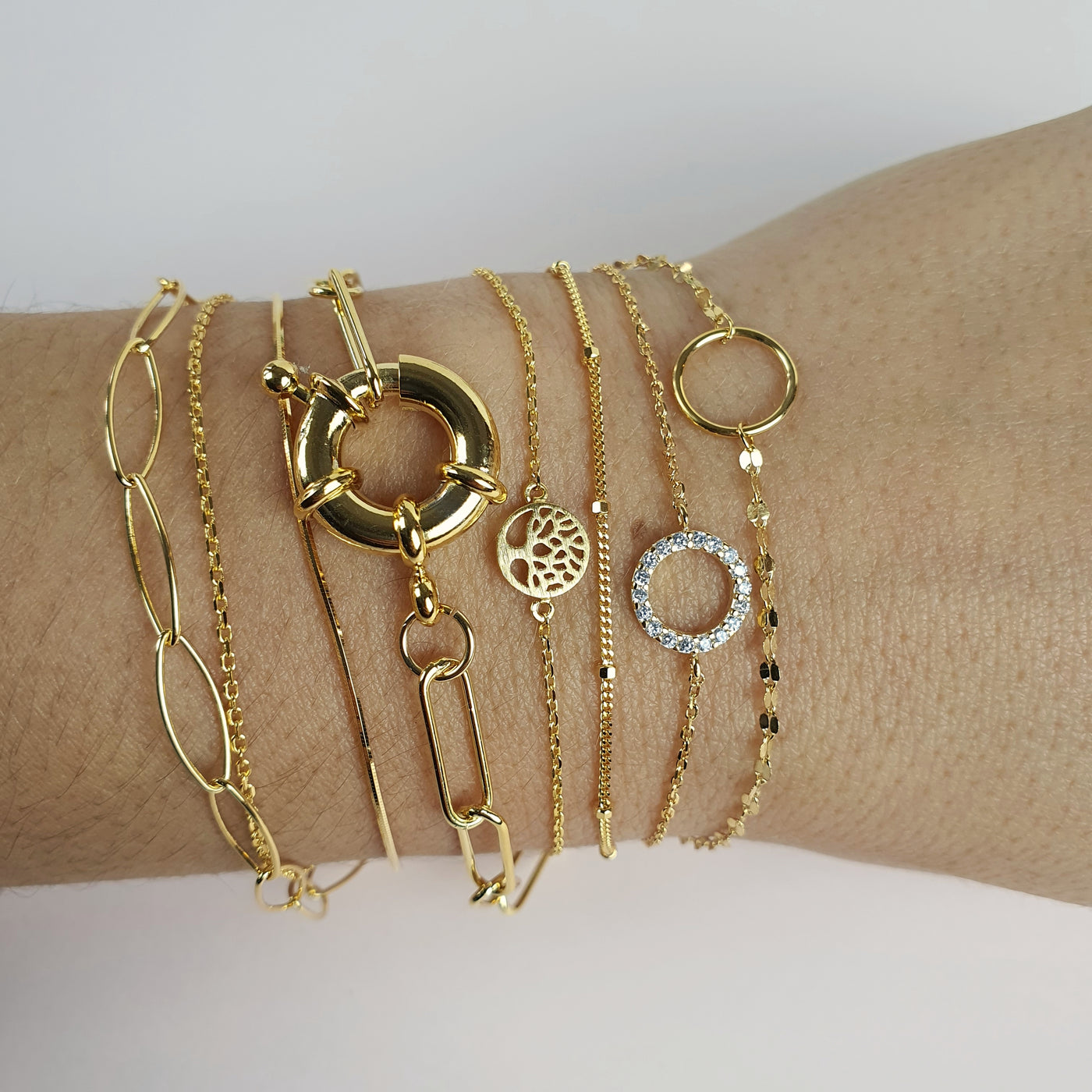 Bracelet Cora - Or - Bijoux Majolie - Idées cadeaux à prix tout doux!