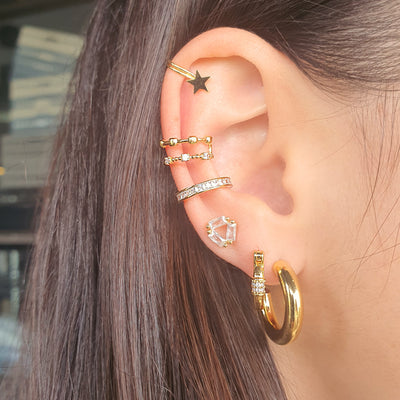 Earcuff Emra - Bijoux Majolie - Idées cadeaux à prix tout doux!