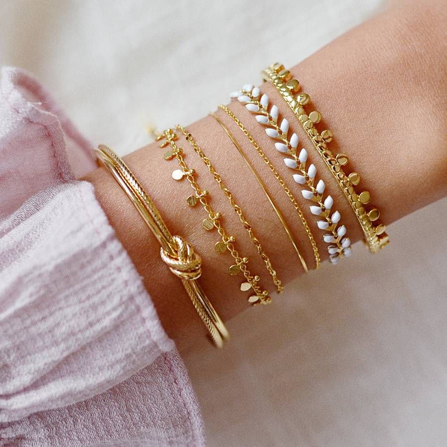 Bracelet Irina - Or - Bijoux Majolie - Idées cadeaux à prix tout doux!