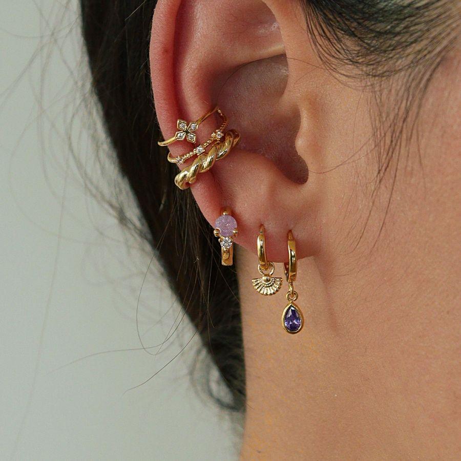 Earcuff Corde - Bijoux Majolie - Idées cadeaux à prix tout doux!