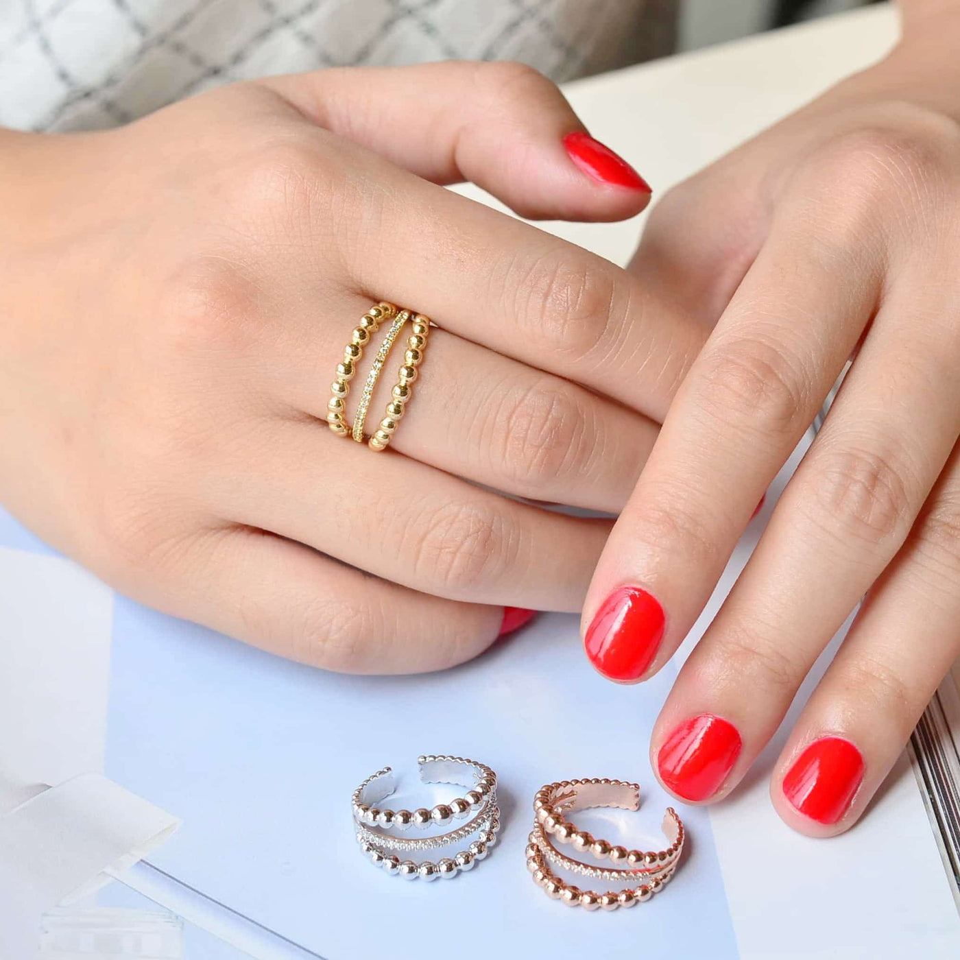 Bague Alila - Or - Bijoux Majolie - Idées cadeaux à prix tout doux!